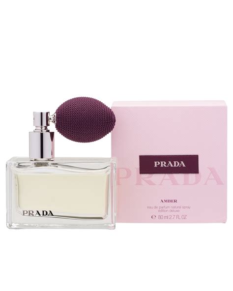 prada amber pour femme edp deluxe 80 ml|prada amber for women.